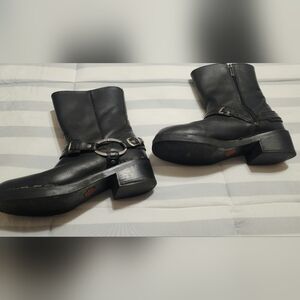 Harley-Davidson Black Moto Boots